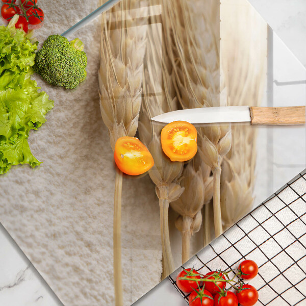 Protection plaque induction Farine et épis de céréales