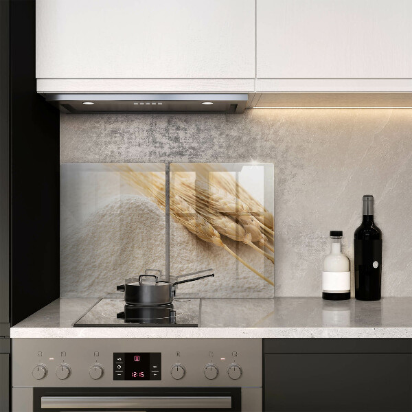 Protection plaque induction Farine et épis de céréales