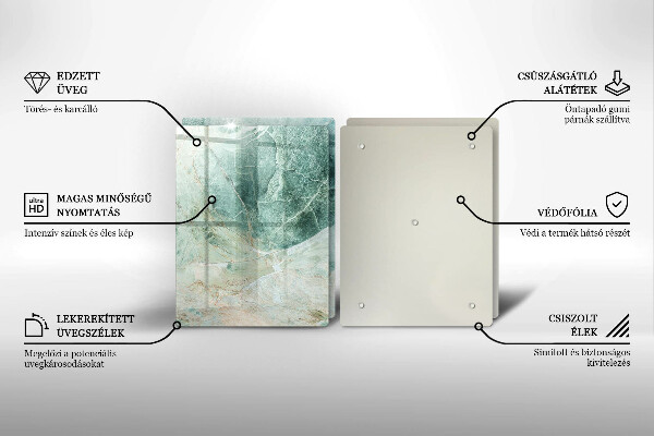 Protection plaque induction Structure en pierre