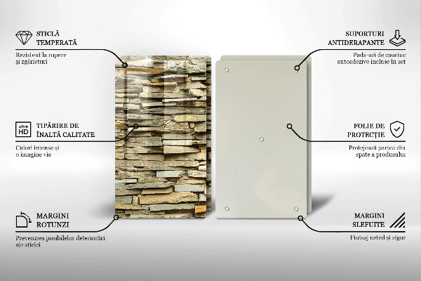 Cache plaque de cuisson Pierres décoratives