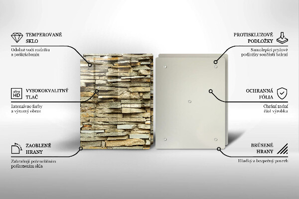 Cache plaque de cuisson Pierres décoratives