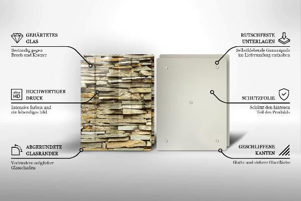 Cache plaque de cuisson Pierres décoratives