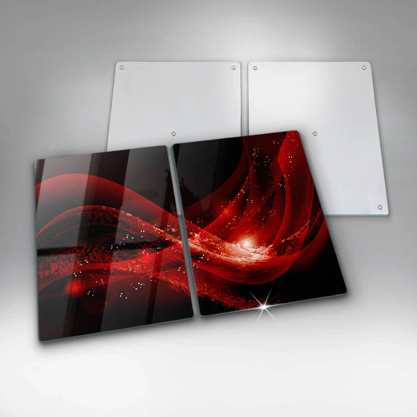 Cache plaque de cuisson Abstraction moderne