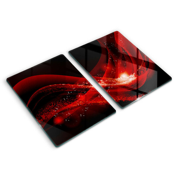 Cache plaque de cuisson Abstraction moderne