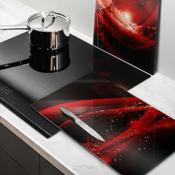 Cache plaque de cuisson Abstraction moderne