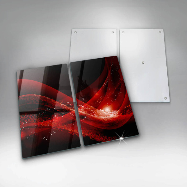 Cache plaque de cuisson Abstraction moderne