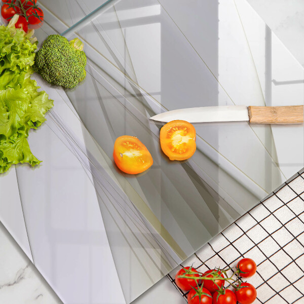 Cache plaque de cuisson Conception de lignes abstraites