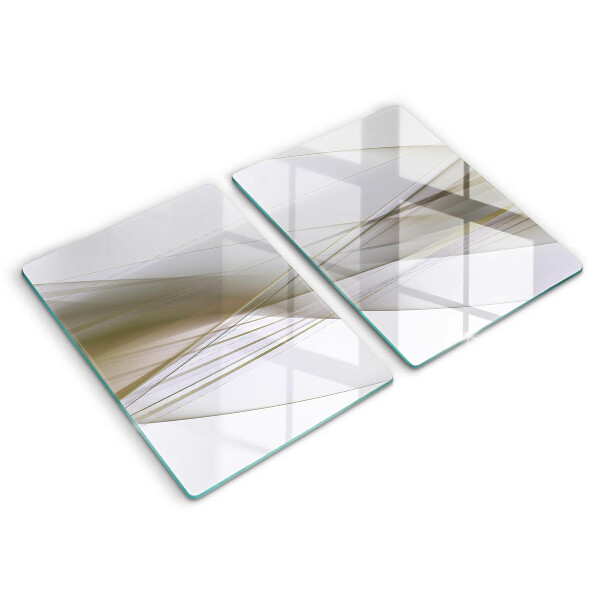 Cache plaque de cuisson Conception de lignes abstraites