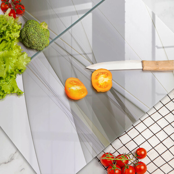 Cache plaque de cuisson Conception de lignes abstraites