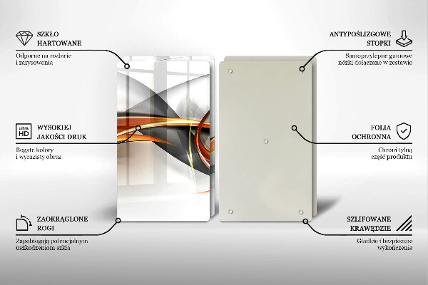 Cache plaque de cuisson Formes modernes