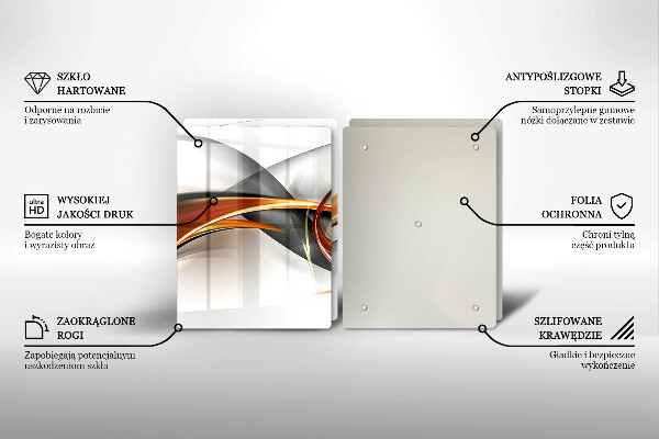Cache plaque de cuisson Formes modernes