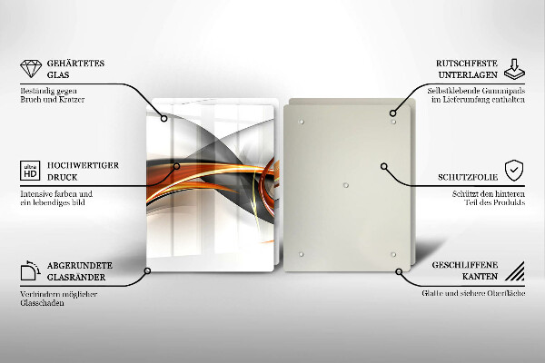 Cache plaque de cuisson Formes modernes