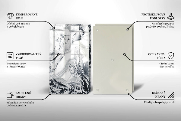 Protection plaque induction Abstraction d'encre
