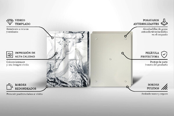Protection plaque induction Abstraction d'encre