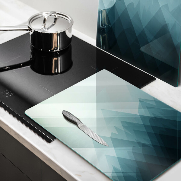 Protection plaque induction Montagnes abstraites