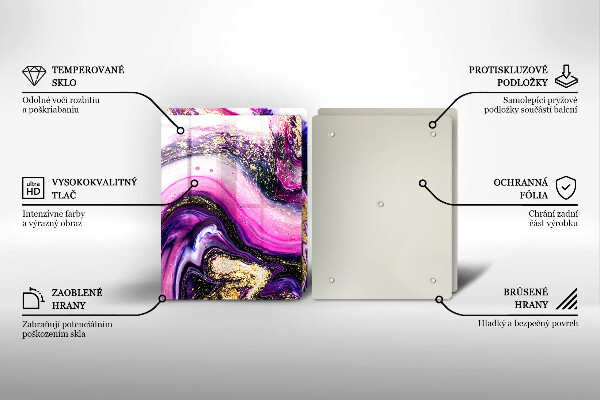 Protection plaque induction Or de conception abstraite