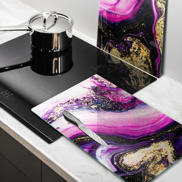 Protection plaque induction Or de conception abstraite