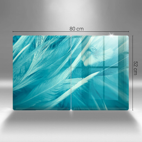 Protection plaque induction Plumes délicates