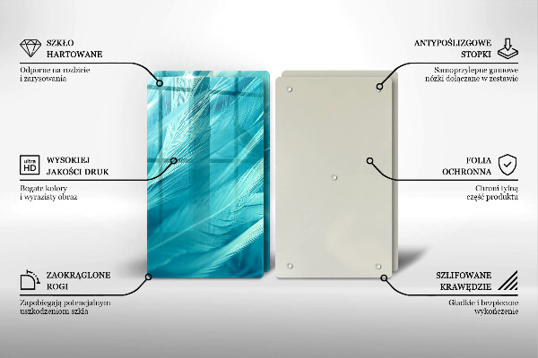 Protection plaque induction Plumes délicates