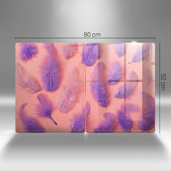 Protection plaque induction Plumes moelleuses