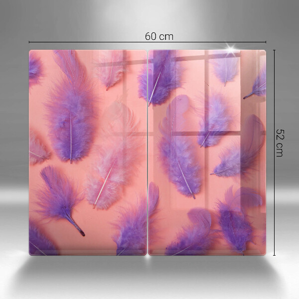 Protection plaque induction Plumes moelleuses