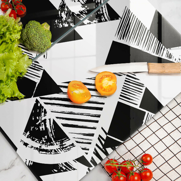 Protection plaque induction Triangles géométriques