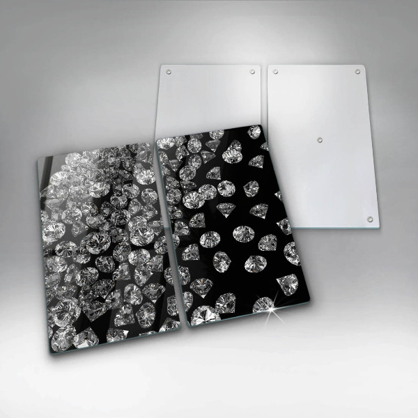 Cache plaque de cuisson Diamants diamants