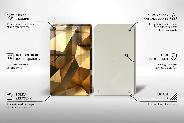 Cache plaque de cuisson Fond d'abstraction de structure