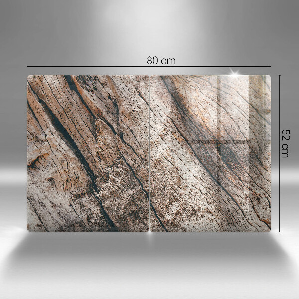 Protection plaque induction Structure bois