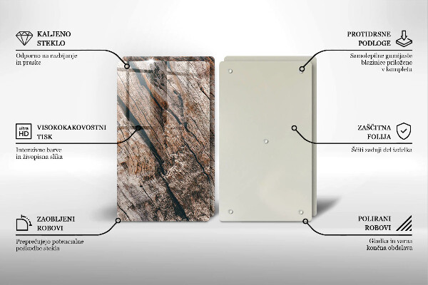 Protection plaque induction Structure bois