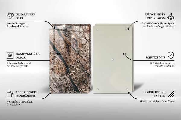 Protection plaque induction Structure bois