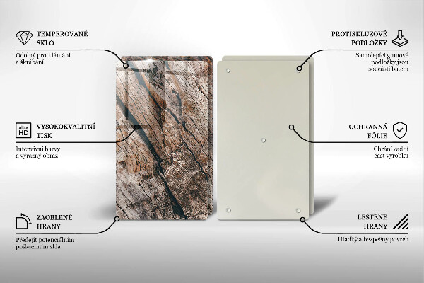 Protection plaque induction Structure bois