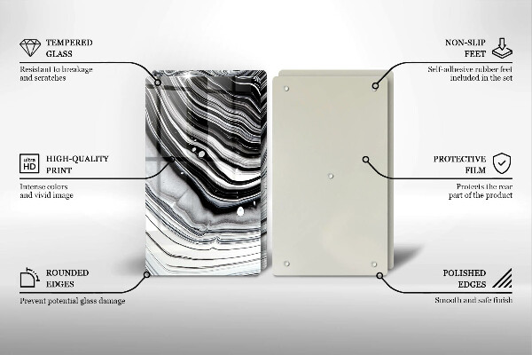 Protection plaque induction Abstraction d'encre