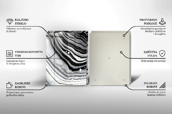 Protection plaque induction Abstraction d'encre