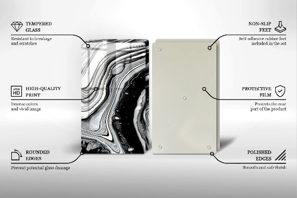 Protection plaque induction Abstraction d'encre