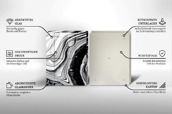 Protection plaque induction Abstraction d'encre