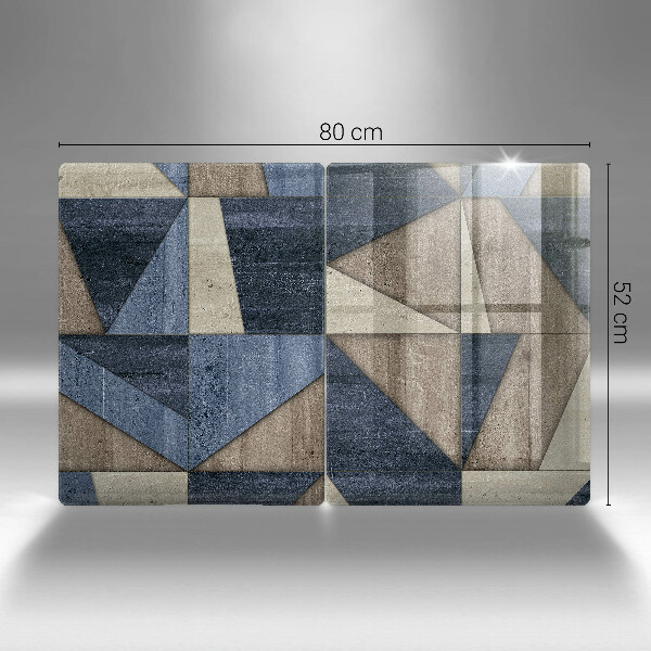 Protection plaque induction Abstraction géométrique