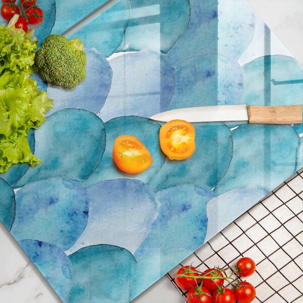 Protection plaque induction Écailles d'aquarelle