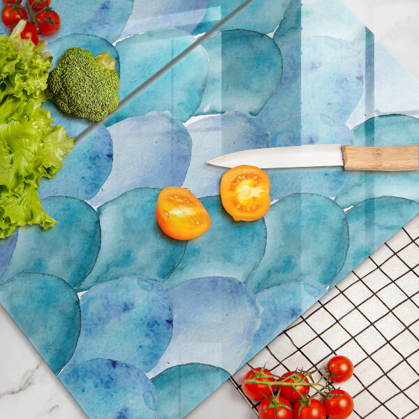 Protection plaque induction Écailles d'aquarelle