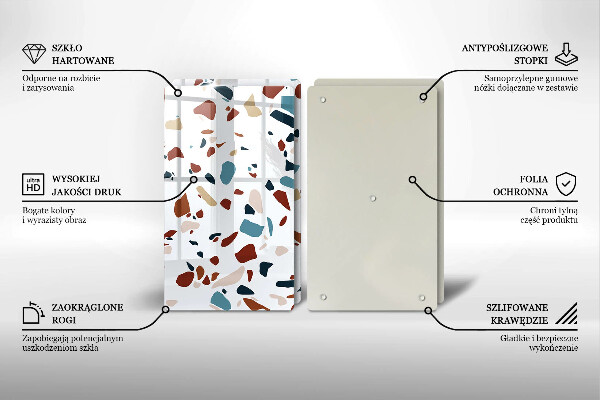 Protection plaque induction Pierre décorative