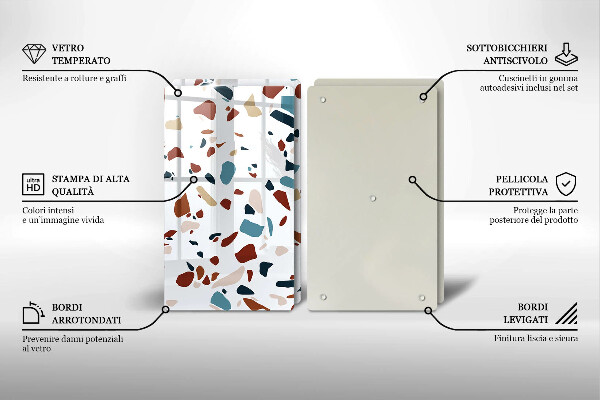 Protection plaque induction Pierre décorative