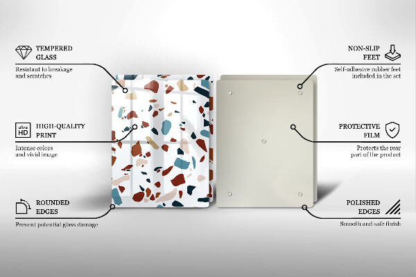 Protection plaque induction Pierre décorative