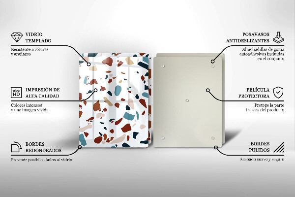 Protection plaque induction Pierre décorative