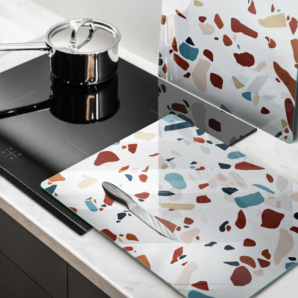 Protection plaque induction Pierre décorative