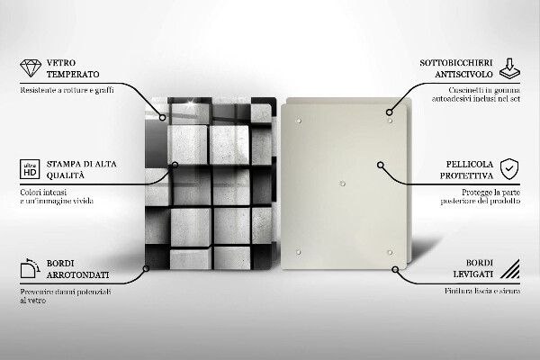 Protection plaque induction Fond de géométrie 3D