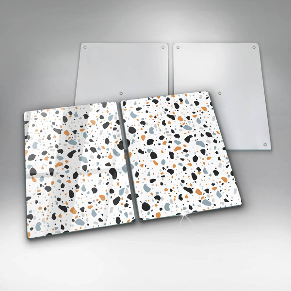 Protection plaque induction Grès décoratif