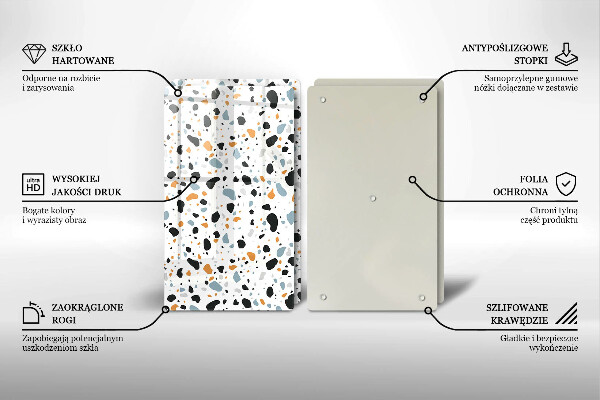 Protection plaque induction Grès décoratif