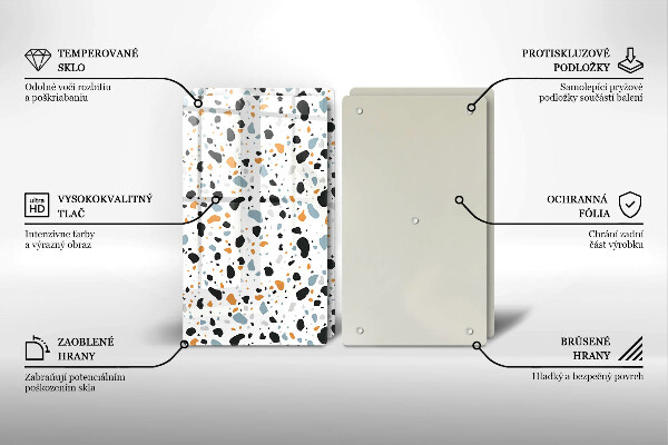 Protection plaque induction Grès décoratif