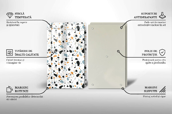 Protection plaque induction Grès décoratif