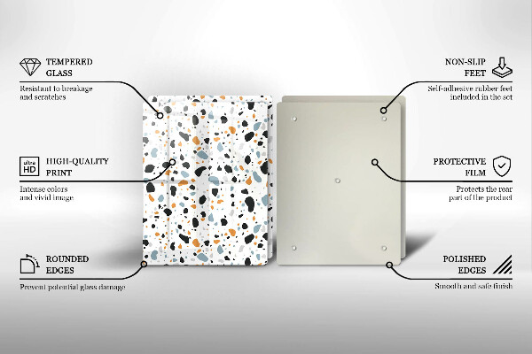 Protection plaque induction Grès décoratif